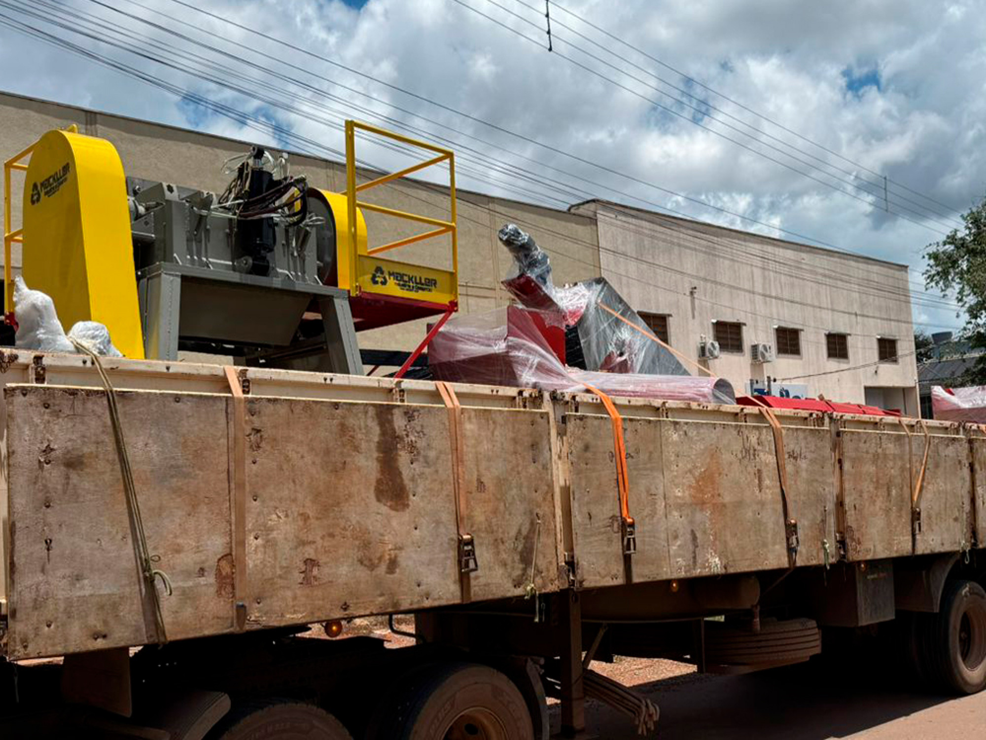 Mackller - Entrega de máquinas para reciclagem de plástico em Sorriso (MT): linha completa Mackller