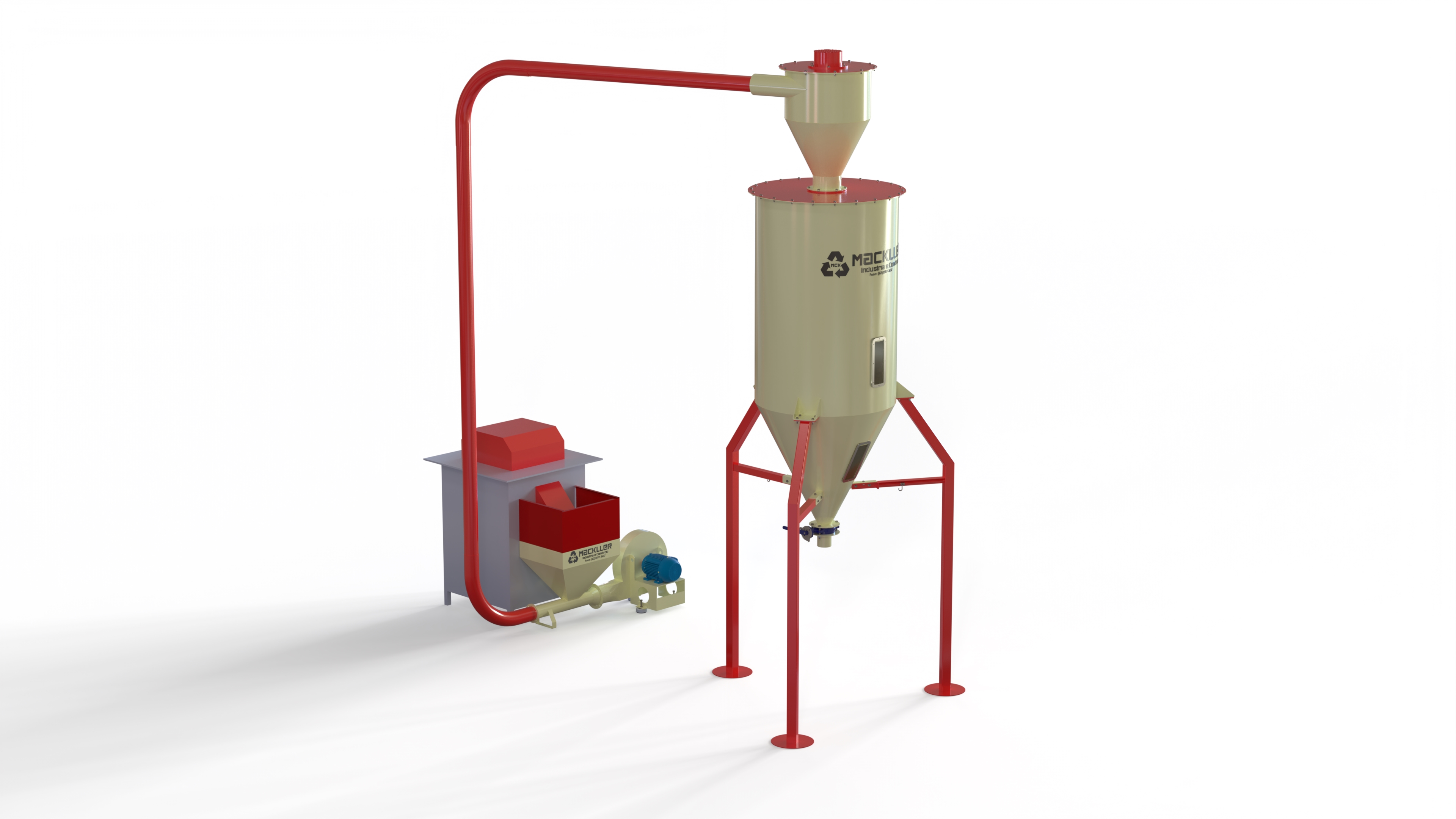 Silo dosador de ensaque - Mackller Indústria e Comércio